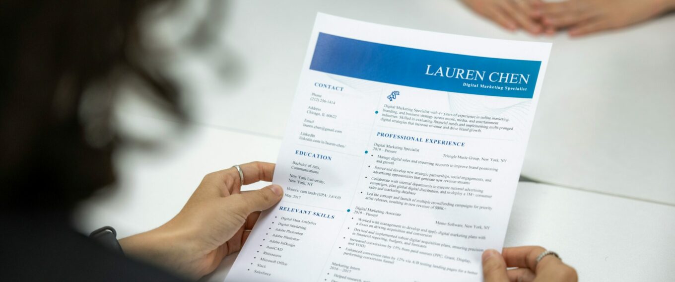 Cv et lettre de motivation en langue étrangère