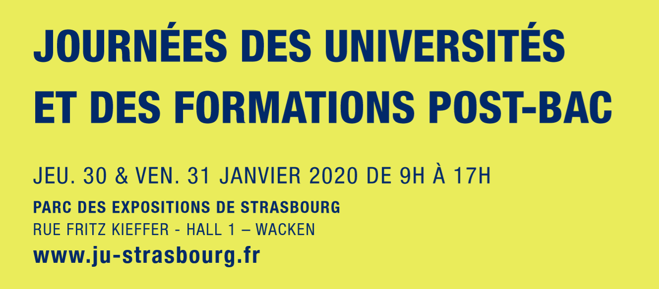 Strasbourg : Journée des universités 2020