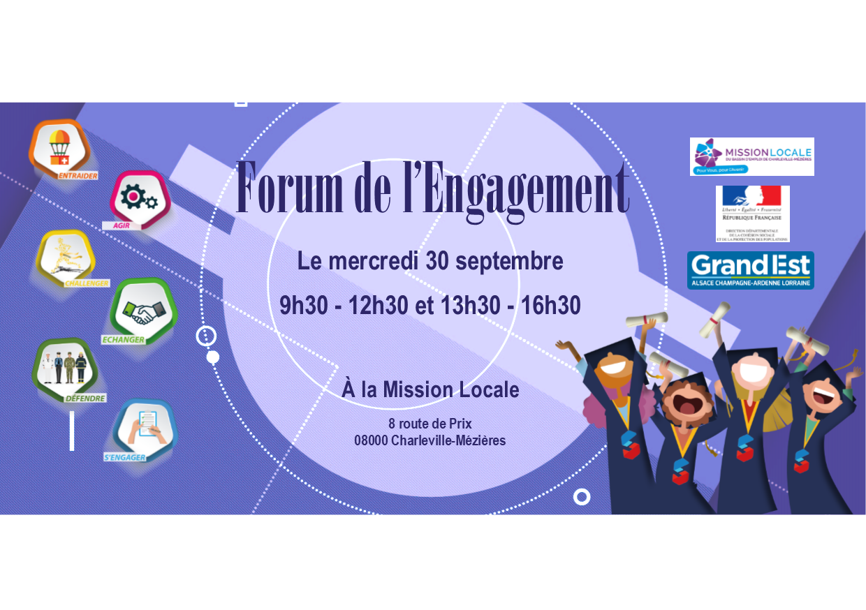 Forum de l'Engagement à Charleville-Mézières