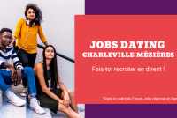 Jobs dating Charleville-Mézières : une action dans le cadre du Forum Jobs en ligne