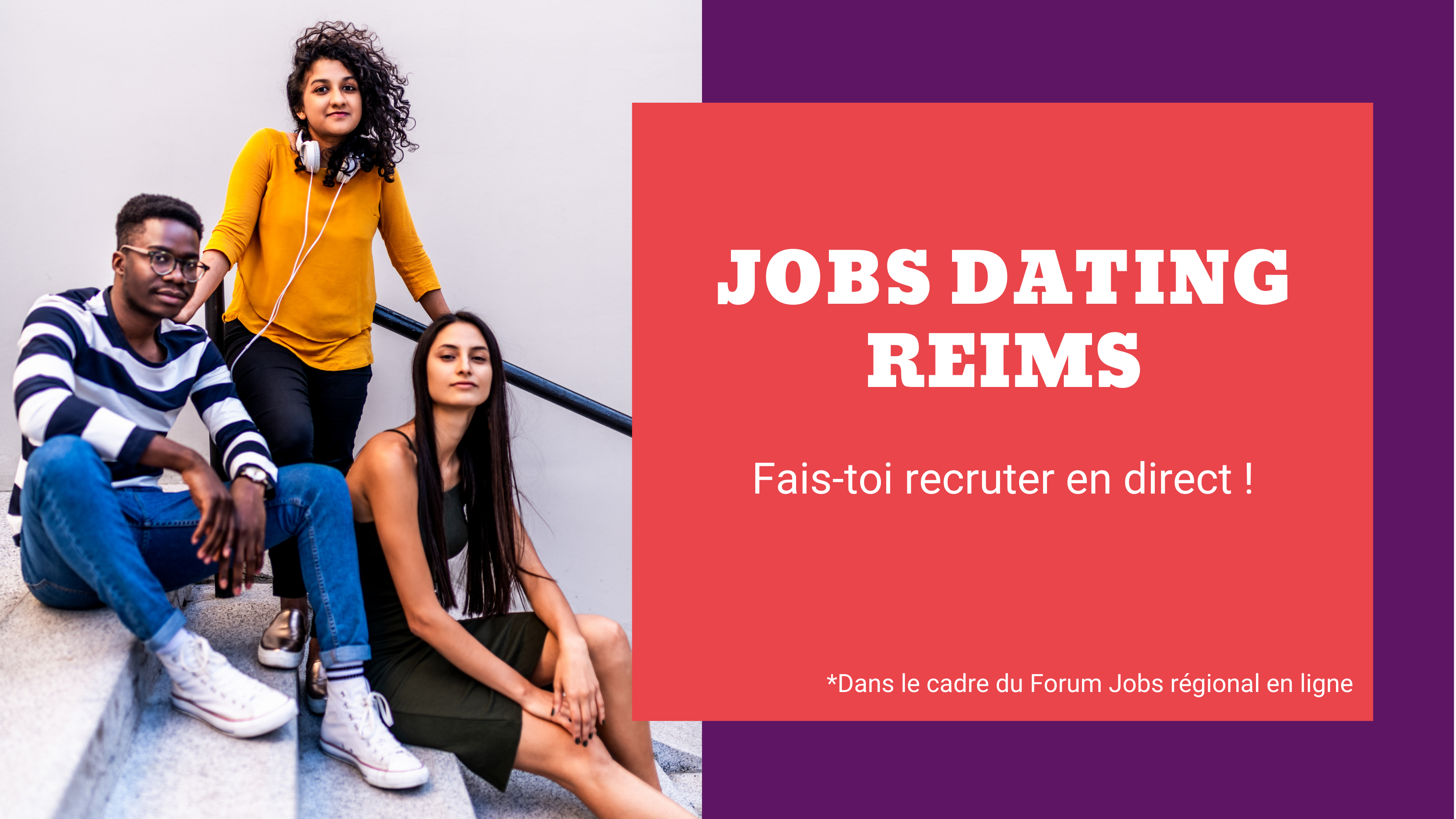 Jobs dating Reims : une action dans le cadre du Forum Jobs en ligne