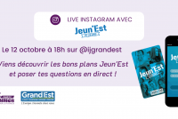 #TFKàlarentrée - Live Instagram sur @ijgrandest : découvre les bons plans Jeun'Est !