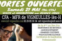 Journée portes ouvertes : CFA Maison Familiale Rurale - Vigneulles-lès-Hattonchâtel