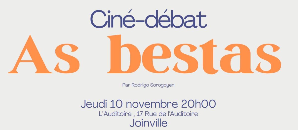 Ciné-débat : film "As Bestas" - Joinville (52)