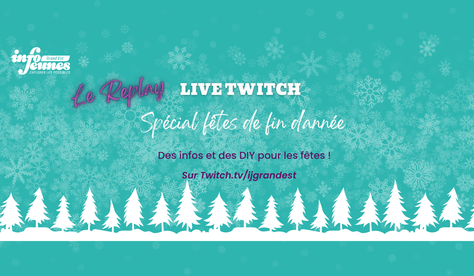 Live Twitch fêtes de fin d'année : retrouve le replay !