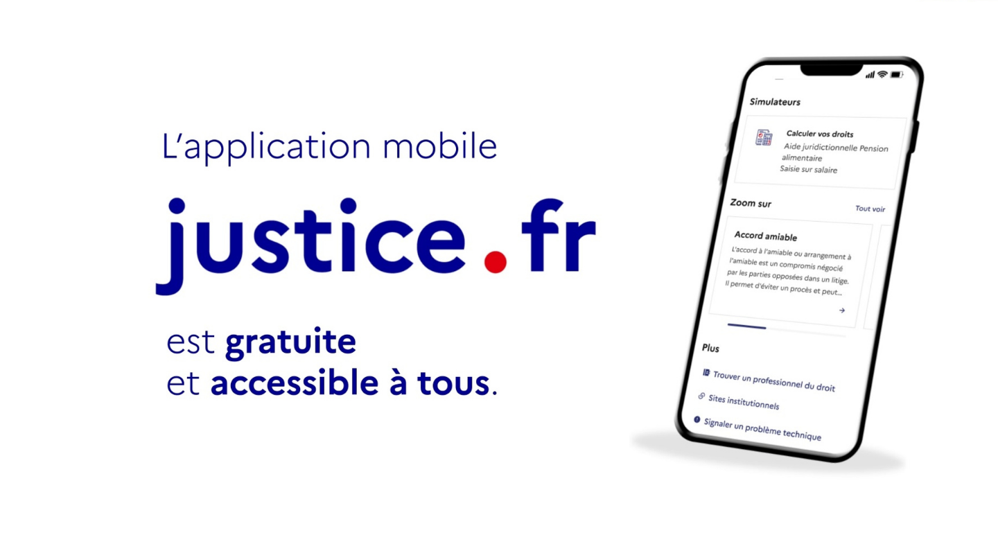 Justice.fr : l'appli mobile pour connaitre tous tes droits !