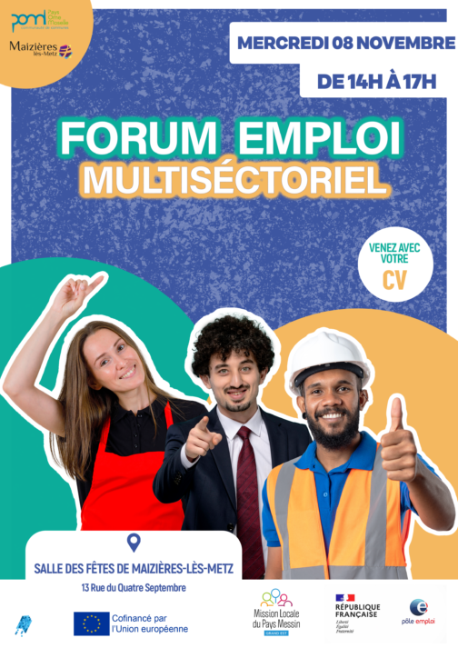 Forum emploi multisectoriel - Maizières-lès-Metz (57)