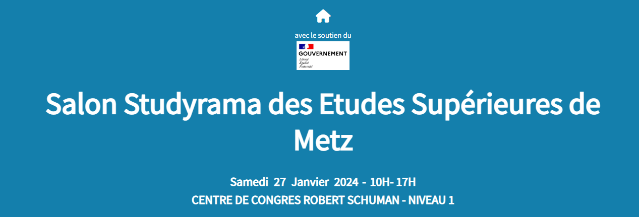 Salon Studyrama des Etudes Supérieures - Metz (57)