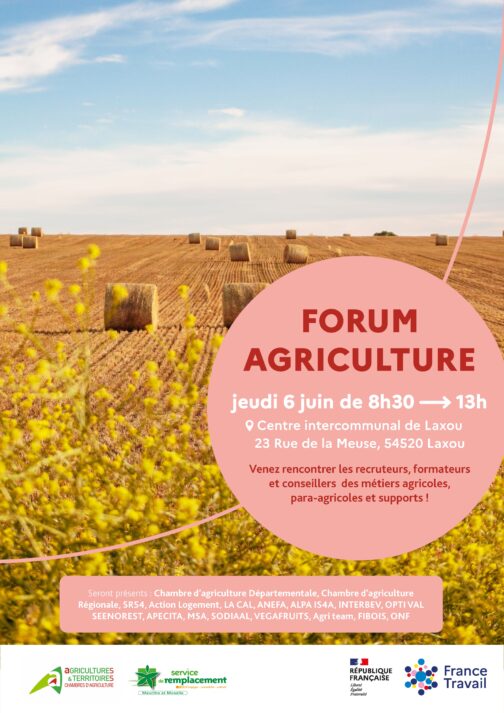 Forum Emploi Agricole à Laxou