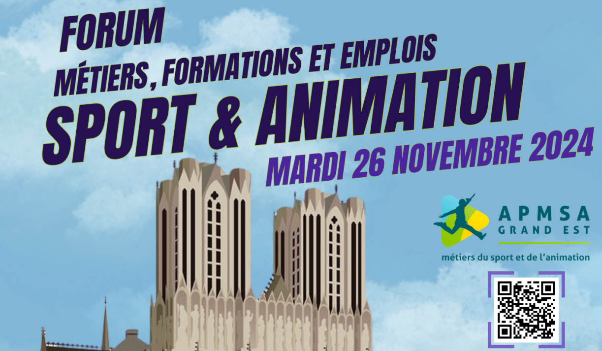 Journée découverte des métiers / formations du secteur sport et animation à Reims