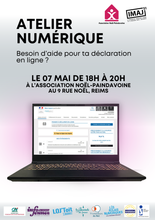 Atelier numérique : aide déclaration en ligne
