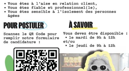 Job d'été : Compagnon d'Emplettes