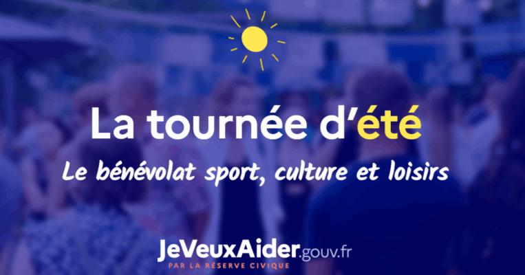 Découvre la tournée d'été du bénévolat !
