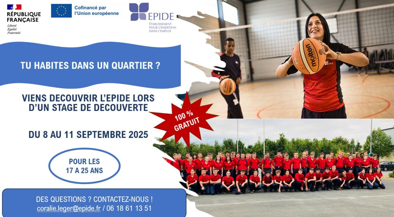Stage de découverte - Centre EPIDE Saint Quentin (02)