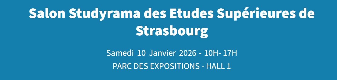 Salon Studyrama des Etudes Supérieures de Strasbourg