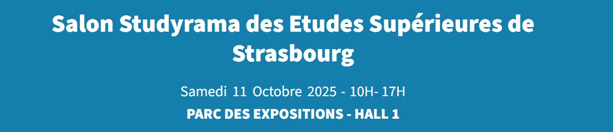 Salon Studyrama des Etudes Supérieures de Strasbourg