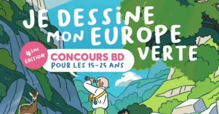Concours BD : Je dessine mon Europe verte !