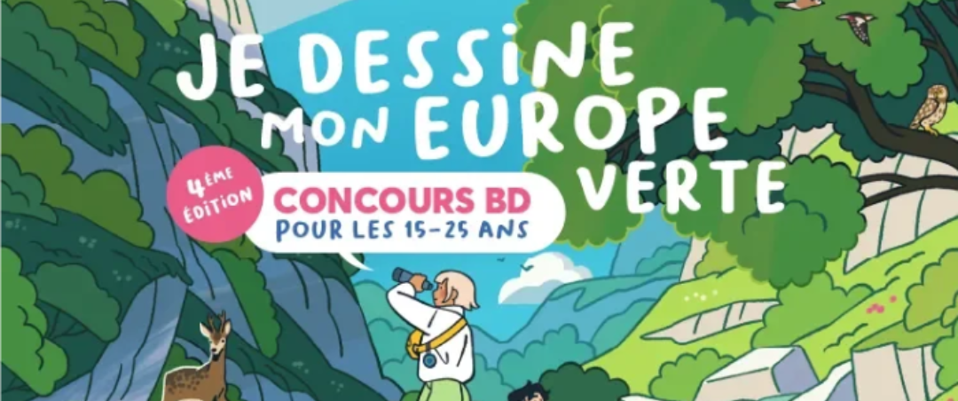 Concours BD : Je dessine mon Europe verte !