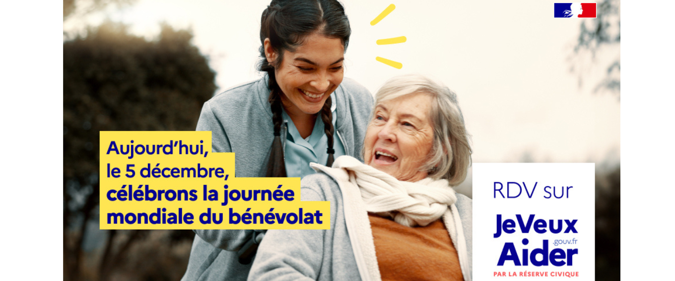 Journée mondiale du bénévolat : et si tu sautais le pas ?