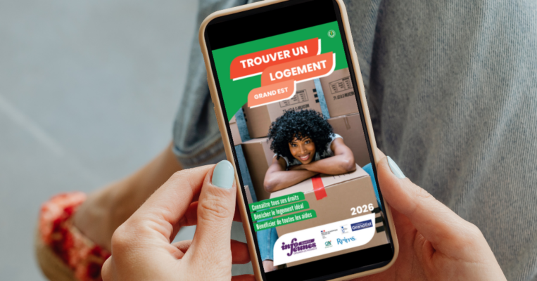 La nouvelle édition du guide "Trouver un logement en Grand Est" est sortie !