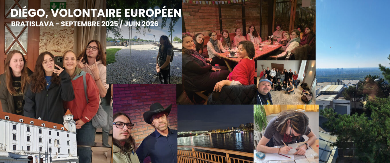 Volontariat européen, théâtre et pédagogie pour Diégo à Bratislava